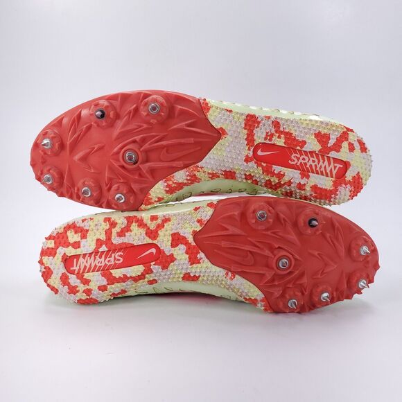 Nike Zoom Rival S Athletic Track And Field Shoe Women Size 9.5 456811-761 Yellow - Picture 7 of 9